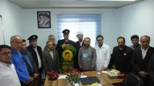 تصاوير ديدار خادمين حرم رضوي ازبيماران بيمارستان خاتم الانبياء(ص) ميانه 