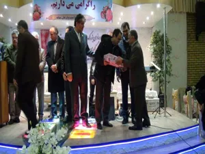 آیین تجلیل از پرستاران  در شهرستان میانه