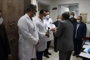 تجلیل فرمانداری ویژه شهرستان میانه از پرستاران بیمارستان به مناسبت روز پرستار